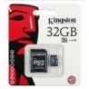 Carte mémoire Kingston Micro SD HC 32Go class 4