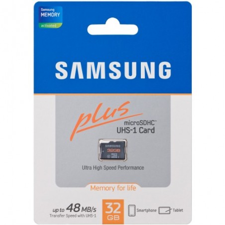 Carte mémoire Samsung micro SD Plus 32Go Classe 10