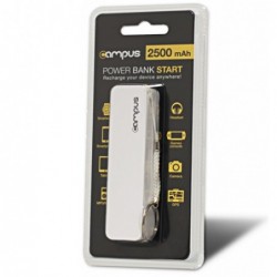 Chargeur nomade CAMPUS Powerbank Start 2500mAh