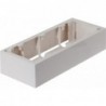 Boitier en saillie 3 emplacements 45x45