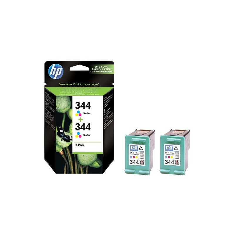 Cartouche HP n°344 Pack de 2 Color