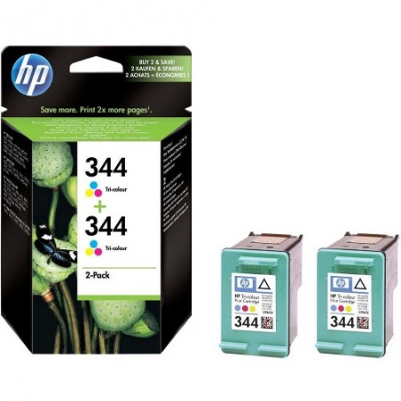 Cartouche HP n°344 Pack de 2 Color