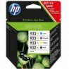 Cartouche HP n°932 BK XL et n°933 CMY XL