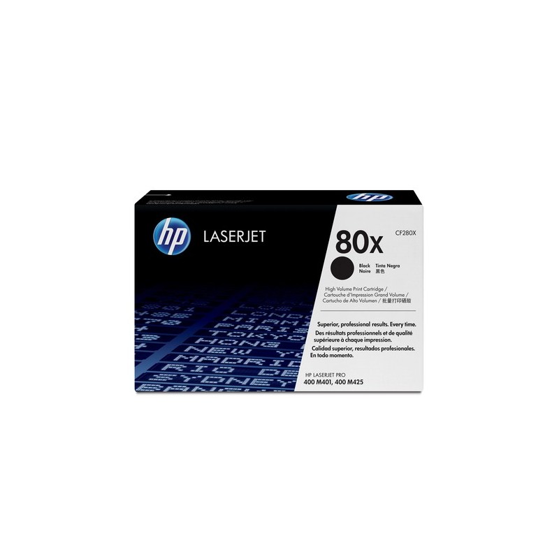 Toner HP 80x BK