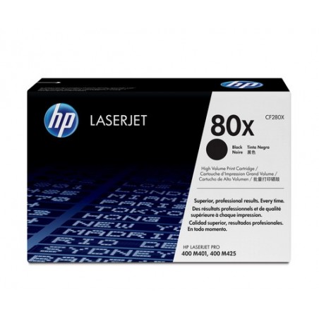 Toner HP 80x BK