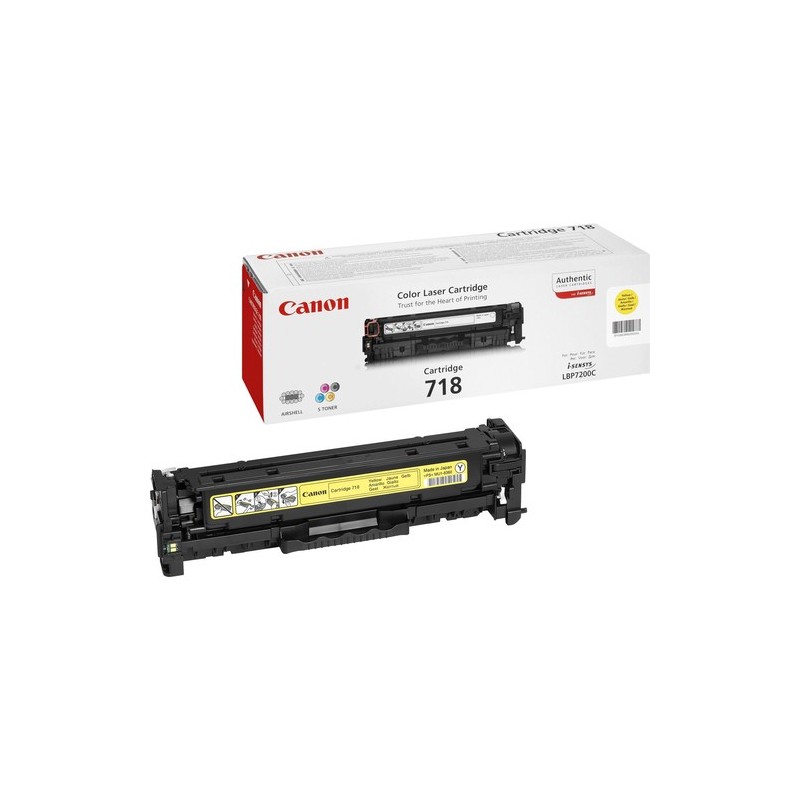 Toner Canon 718 Y 2900 pages
