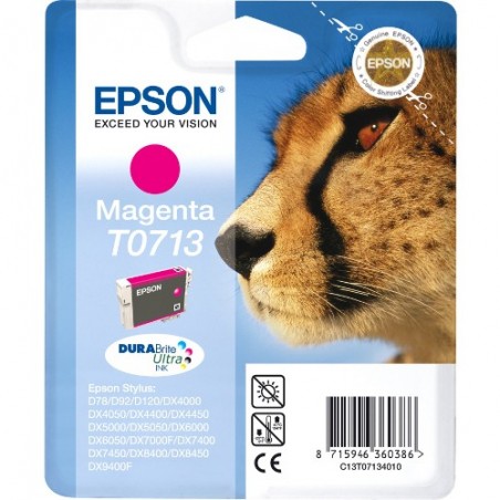 Cartouche EPSON Guépard T0713 M