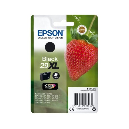 Cartouche Epson 29 XL Fraise Noir