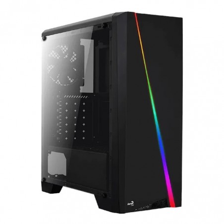 Boitier ATX AeroCool Cylon RGB avec panneau vitré (blanc)