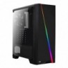 Boitier ATX AeroCool Cylon RGB avec panneau vitré (blanc)