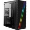 Boitier ATX AeroCool Streak RGB avec panneau vitré