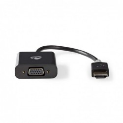 Convertisseur Nedis HDMI M / VGA F Or 20cm