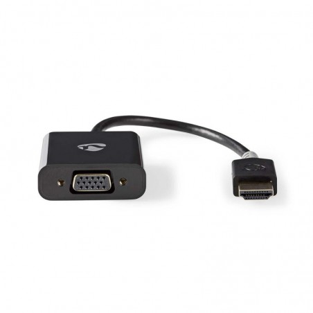Convertisseur Nedis HDMI M / VGA F Or 20cm