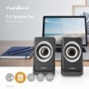Haut-Parleurs enceinte Nedis 18W jack 3.5mm USB