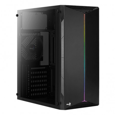Boitier ATX AeroCool Split RGB avec panneau vitré