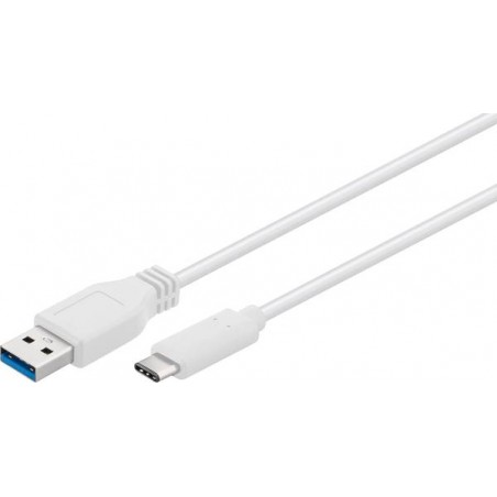 Câble USB-C vers USB 3.0 Goobay 1m blanc