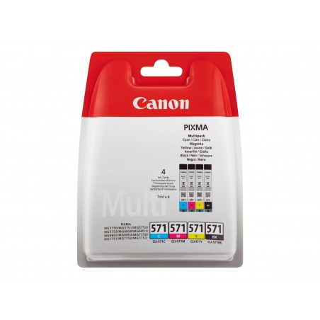 Pack cartouches Canon CLI-571 XL CMYBK