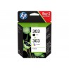 Pack cartouches HP 303 BK + Color