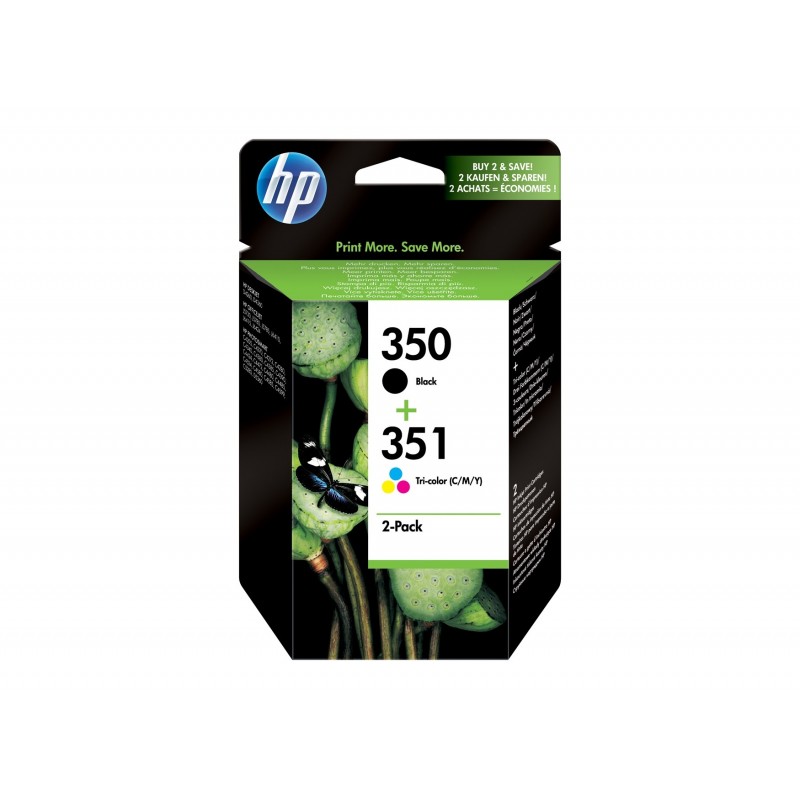 Cartouche HP 350 BK + 351 Color