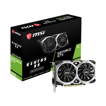 Carte graphique MSI GTX 1650 Ventus XS OC 4Go