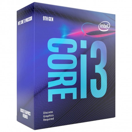 Processeur Intel Core i3-9100F (3.6Ghz) (sans iGPU)