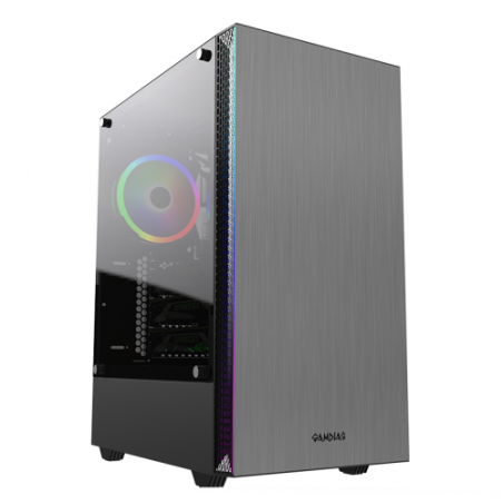 Boitier ATX Gamdias Mars E1 RGB avec panneau vitré