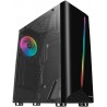 Boitier ATX Mars Gaming MCX RGB avec panneau vitré (Noir)