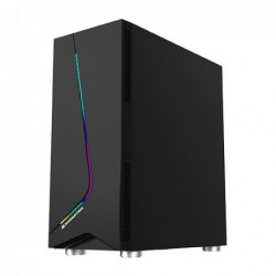 Boitier ATX Xigmatek Eros RGB noir avec panneau vitré