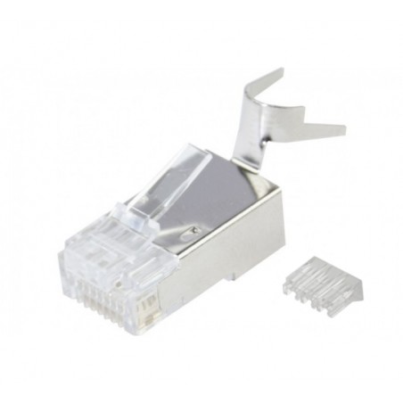 Connecteur RJ45 Cat. 6A monobrin avec peigne x5