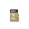 Carte mémoire micro SD avec adaptateur SD EMTEC Elite Gold 128Go