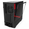 Boitier ATX NZXT H510 Noir/Rouge