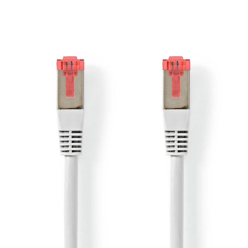 Cordon RJ45 Cat. 6 S/FTP 10m blanc