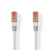 Cordon RJ45 Cat. 6 S/FTP 10m blanc