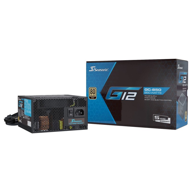 Alimentation Seasonic G12 GC-850 850W 80+ Gold