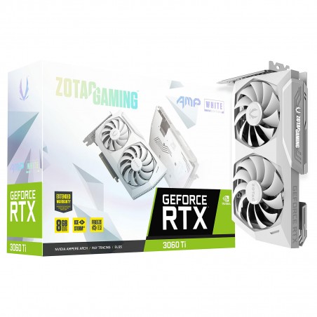 Carte graphique Zotac RTX 3060 Ti AMP White Edition 12Go