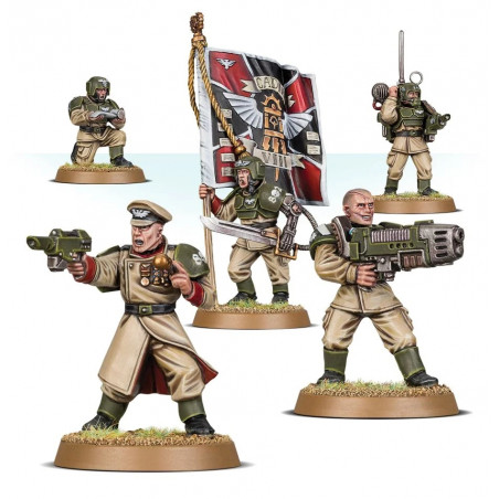 Warhammer 40,000 : Cadian Command Squad