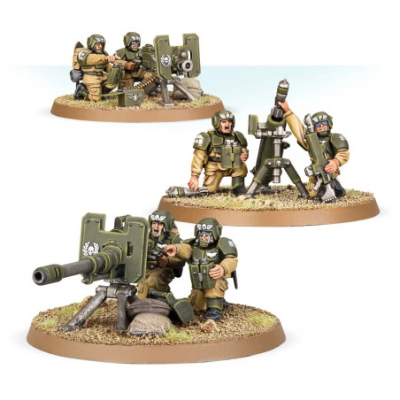 Warhammer 40,000 : Cadian Heavy Weapon Squad
