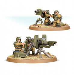 Warhammer 40,000 : Cadian Heavy Weapon Squad