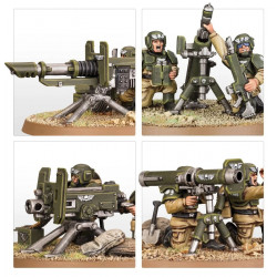 Warhammer 40,000 : Cadian Heavy Weapon Squad