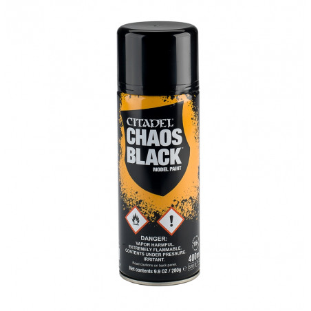 Bombe peinture Chaos Black