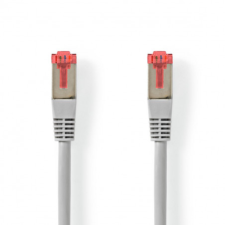 Cordon RJ45 Cat. 6 S/FTP 1m gris