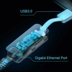 Carte réseau USB RJ45 TP-Link UE300 10/100/1000 Mbps