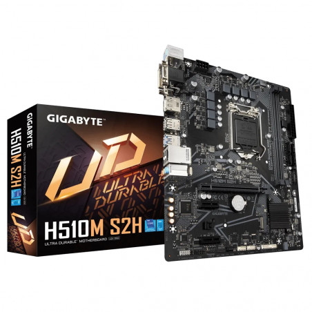 Carte mère Gigabyte H510M S2H LGA1200 micro-ATX
