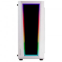 Boitier ATX Mars Gaming MC-ART RGB avec panneaux vitrés (Blanc)