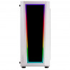 Boitier ATX Mars Gaming MC-ART RGB avec panneaux vitrés (Blanc)