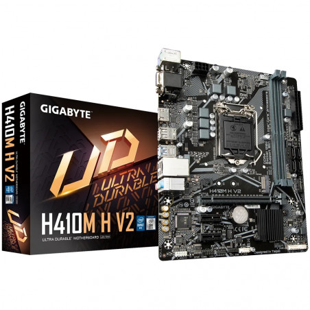 Carte mère Micro-ATX Gigabyte H410M H V2 LGA1200