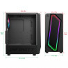 Boitier ATX Spirit Of Gamer Infinity Dark ARGB noir