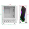 Boitier ATX Spirit Of Gamer Infinity Artic ARGB blanc