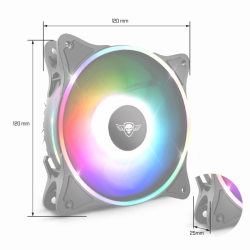 Ventilateur boîtier Spirit Of Gamer AirForce Dual 120mm ARGB