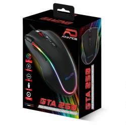 Souris Gamer Advance GTA 250 RGB